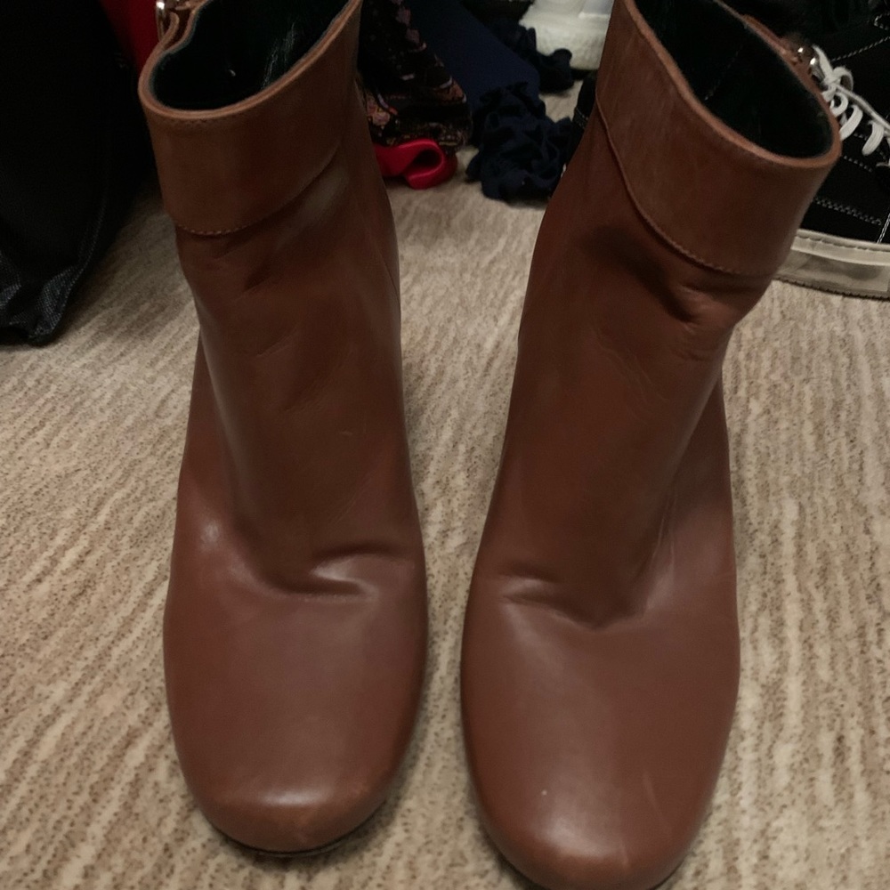 Prada booties. Cute brown size 39 perfect for fall